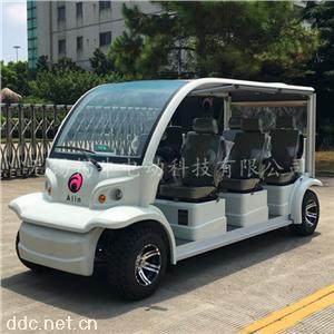  无锡江阴四轮电动看房观光车6座